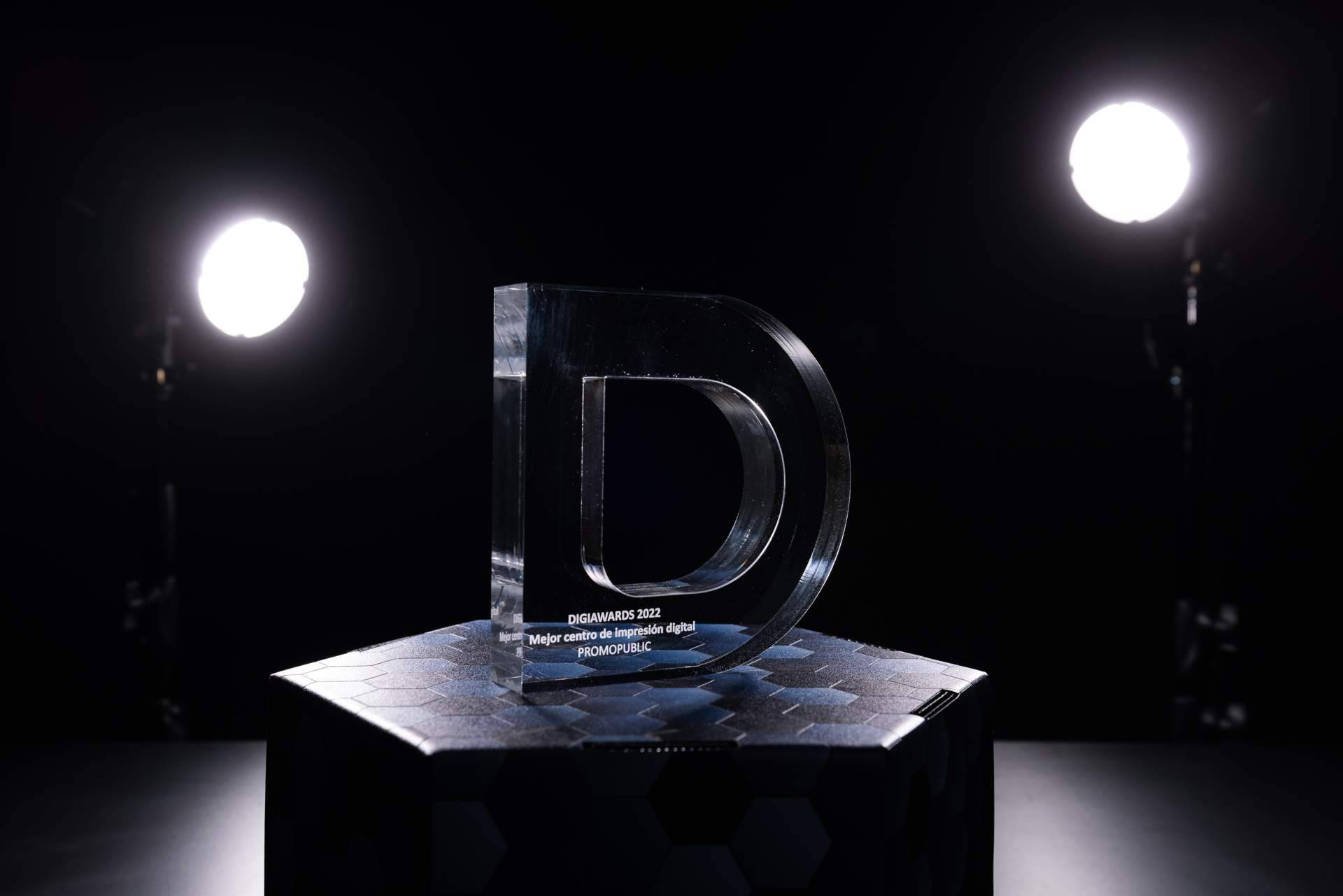 El premio a Centro de Impresión Digital del Año es para Promopublic