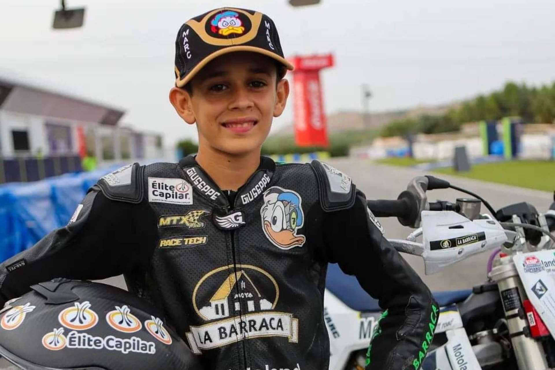 Marc Moñinos Esteve se convierte en el campeón de España en la categoría de Supermoto 85cc