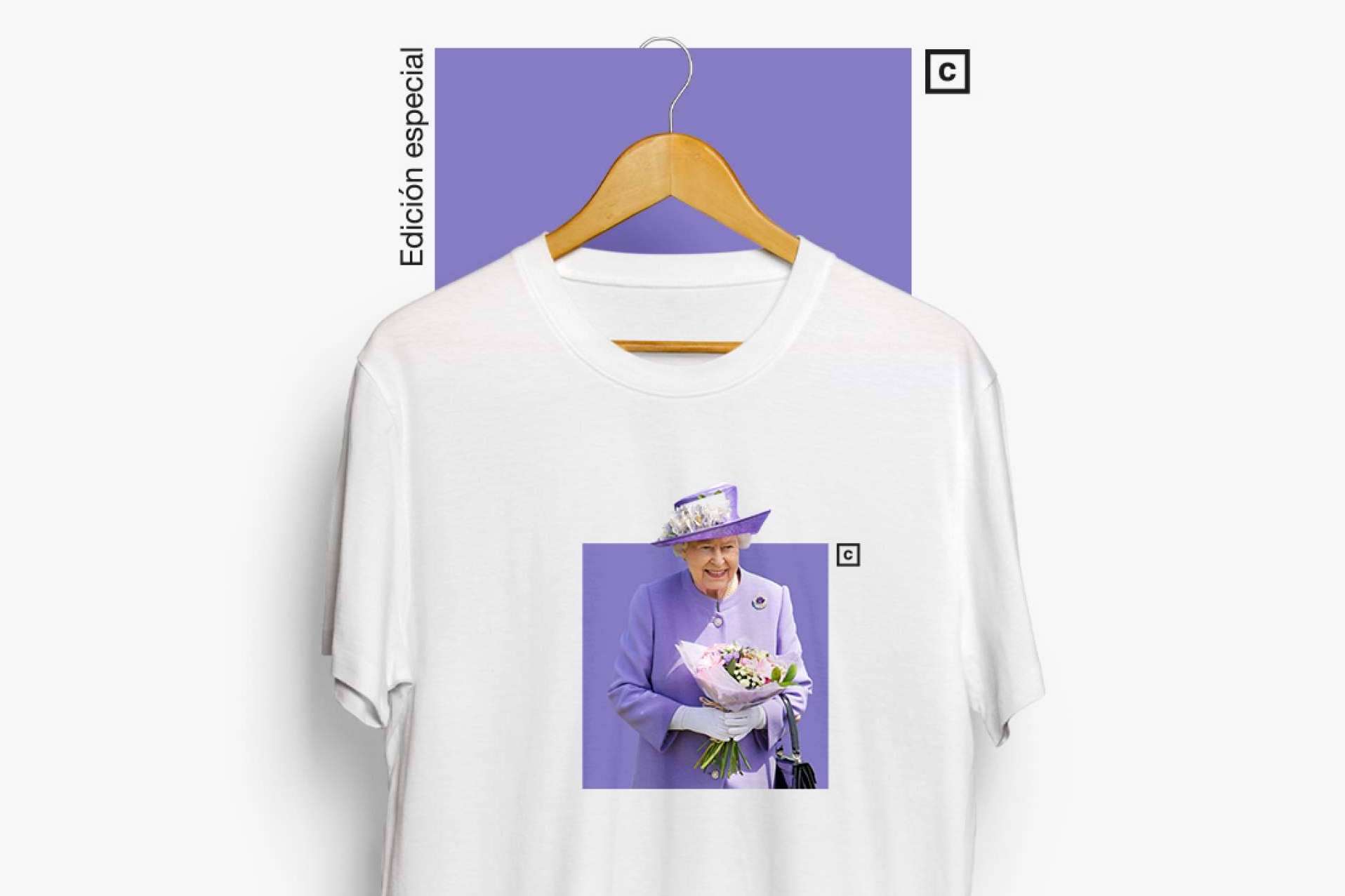 'God Save The Queen'. La camiseta top ventas de Themain