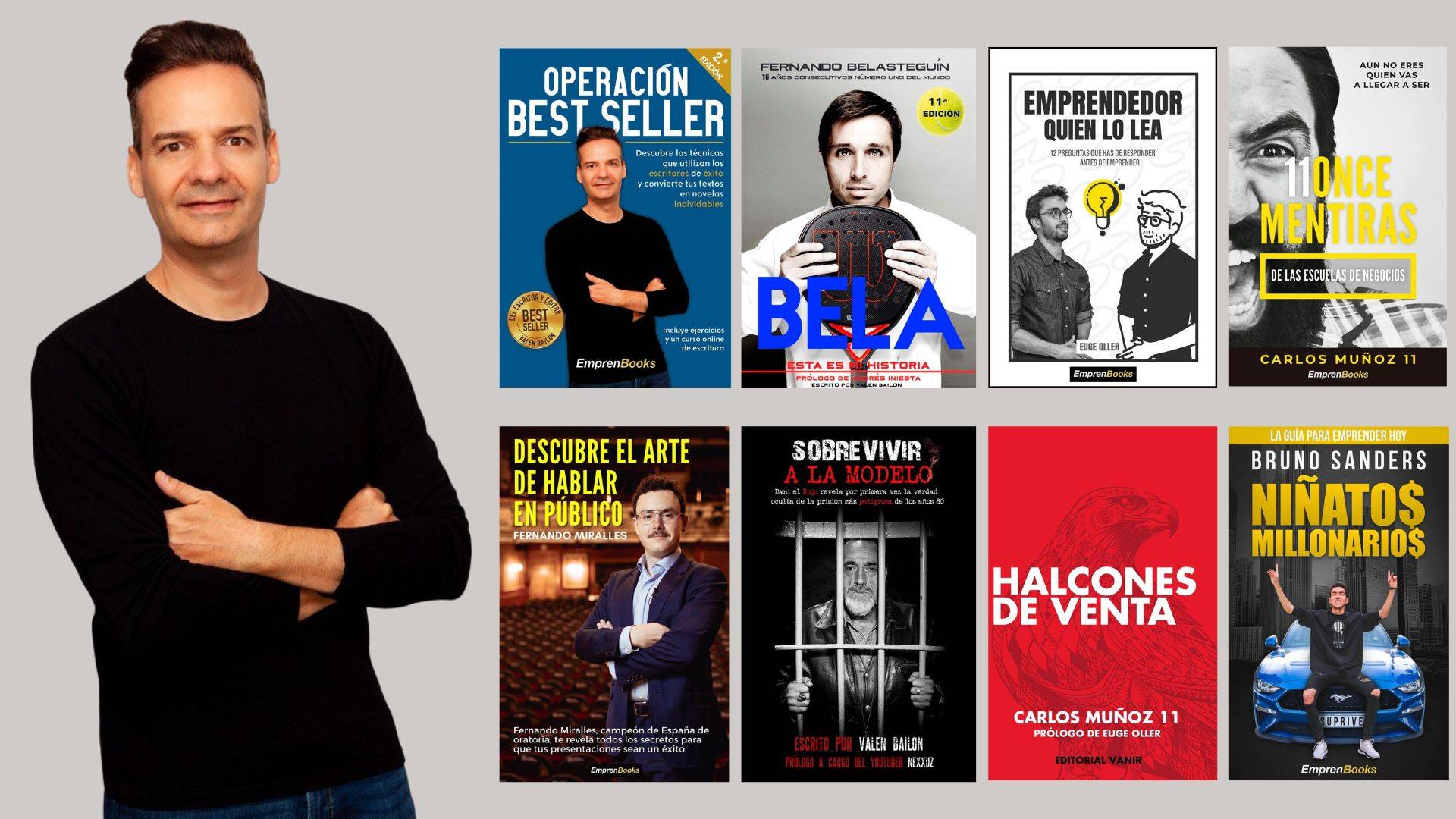 Valen Bailon, el escritor y editor que ha ayudado a los mejores influencers, empresarios y emprendedores a escribir y publicar sus libros