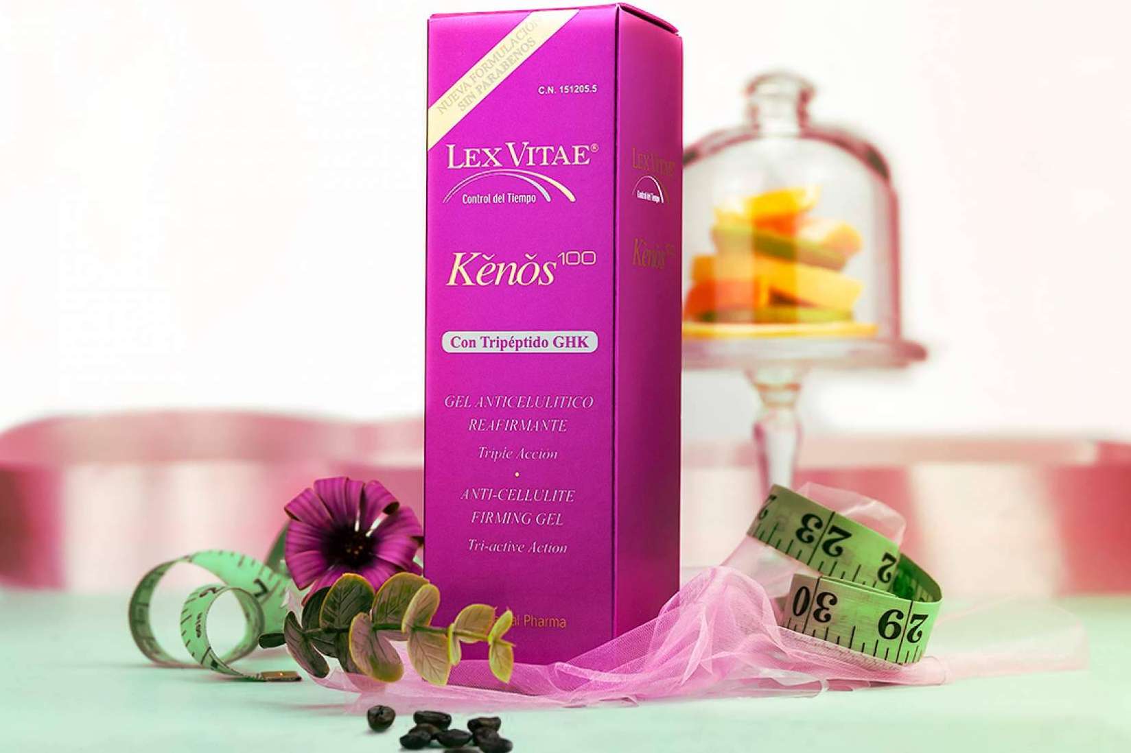 Gel anticelulítico reafirmante Lex Vitae Kenos de Narval Pharma
