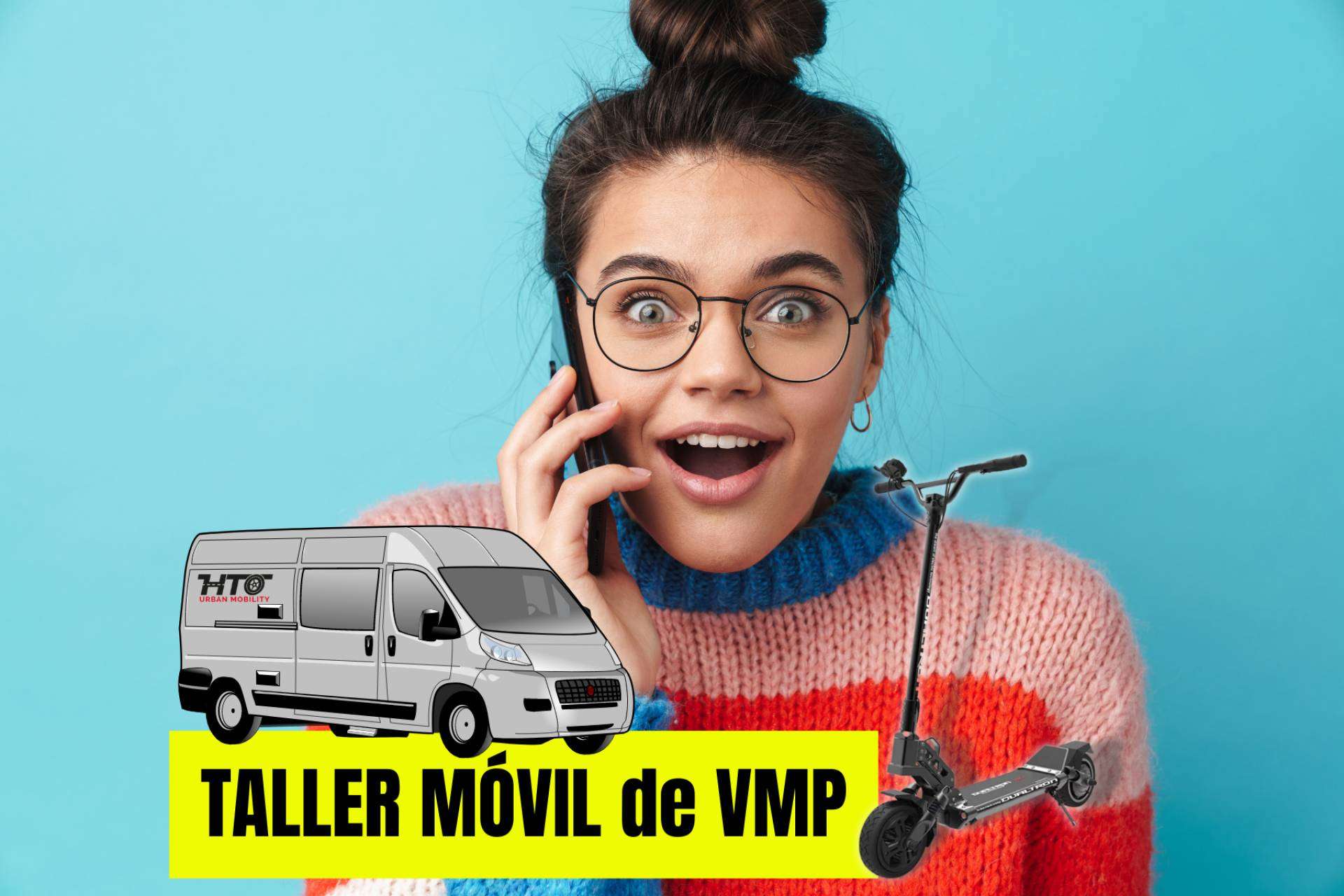 HTO Urban Mobility lleva a cabo la reparación de patinetes a domicilio en Madrid