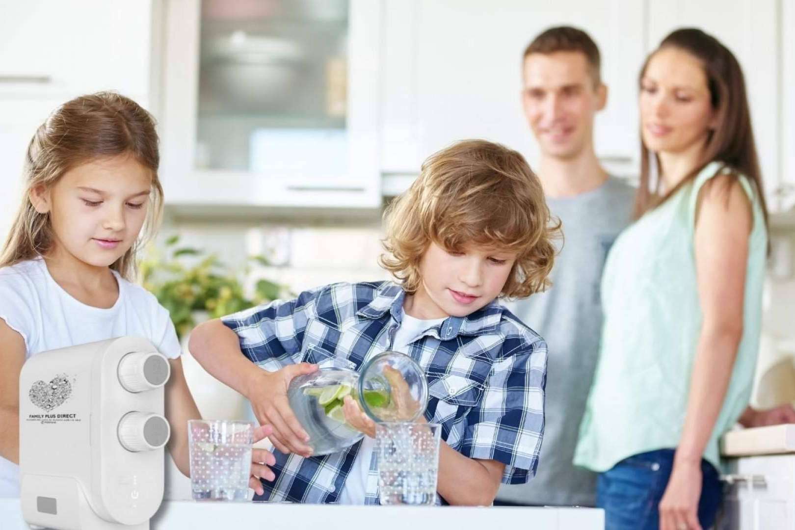 Aqua Family Plus explica por qué es importante preocuparse por el agua que se bebe del grifo