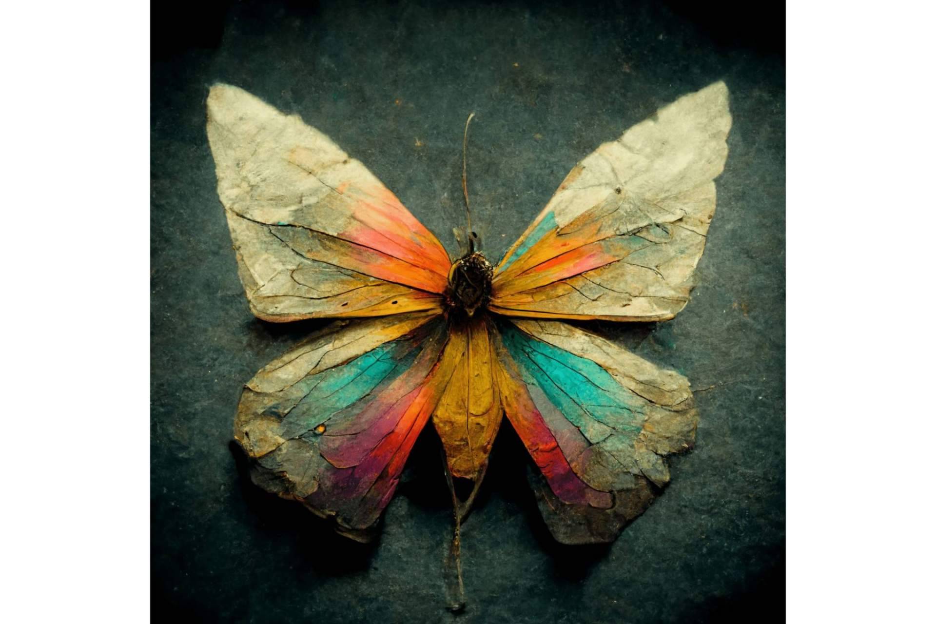 La muerte transformada de las mariposas en la serie 'Transformación' de Antonio Sánchez Castro