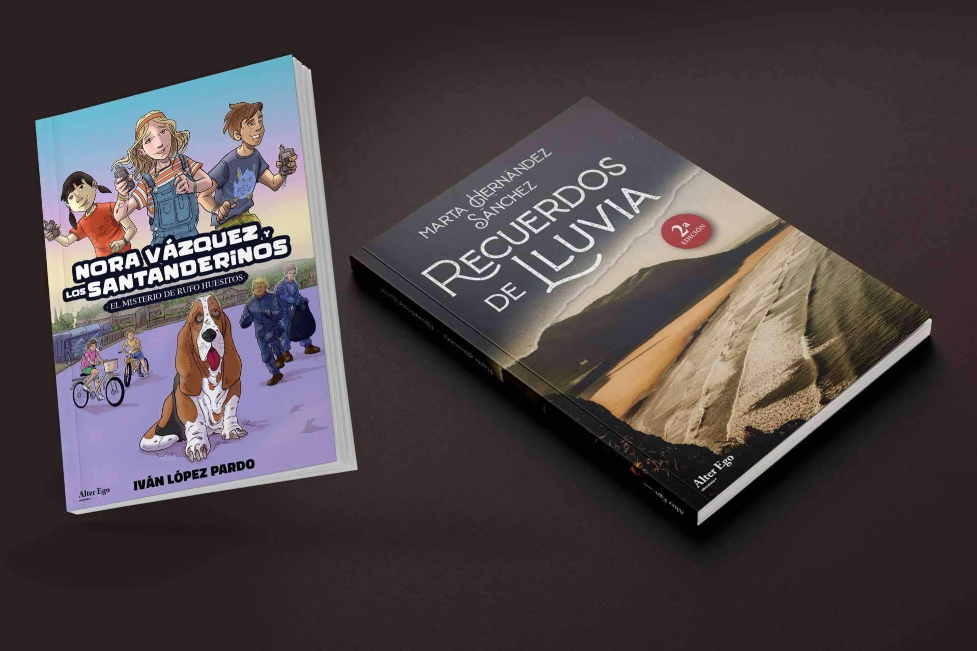 'Recuerdos de Lluvia' de Marta Hernández y 'Nora Vázquez y los Santanderinos' de Iván López Caro, novedades en Alter Ego ediciones