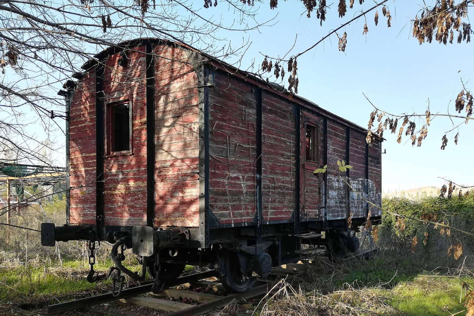 Un histórico furgón de ferrocarril ha sido preservado gracias a la Fundación del Patrimonio Ferroviario
