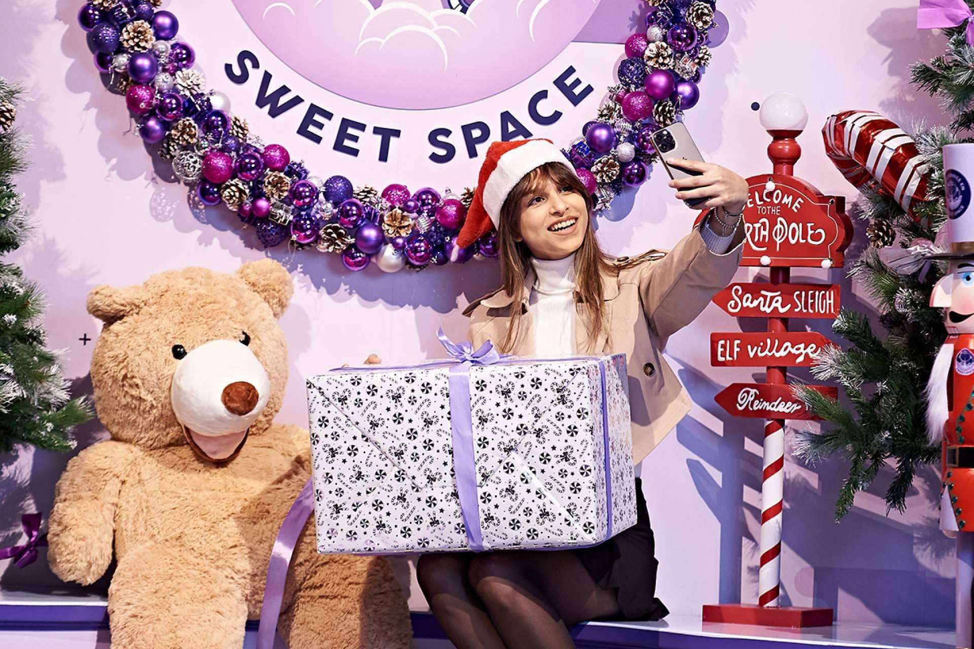 Sweet Space es un espacio perfecto para ir en navidad