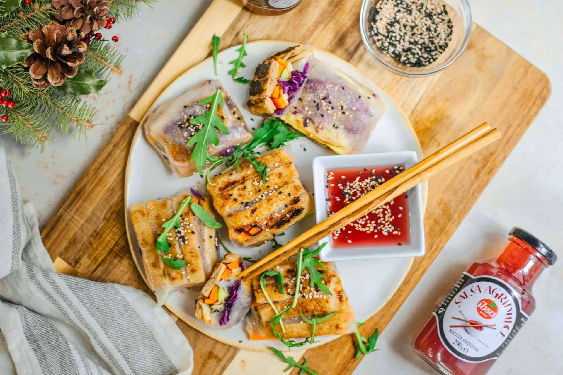 Incorporar salsas asiáticas en las recetas navideñas, con la firma IBSA