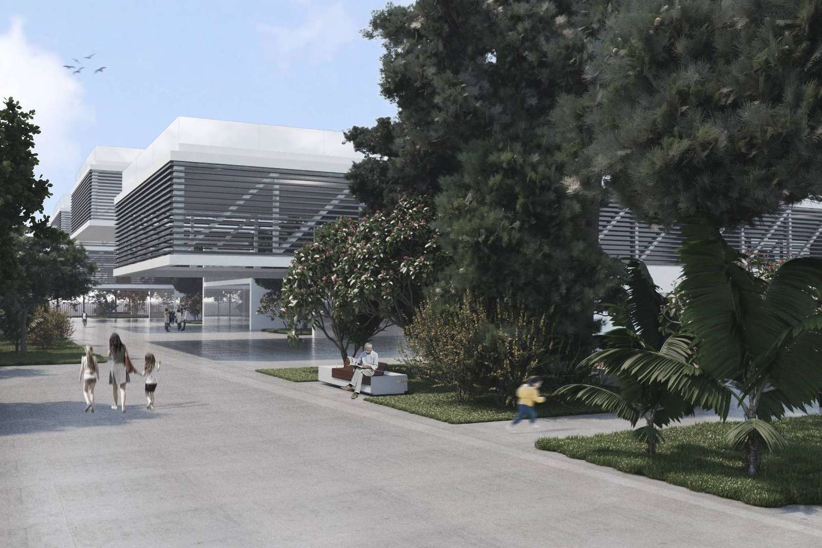 La propuesta de arquitectura de Blesarq Estudio para el IES La Patacona