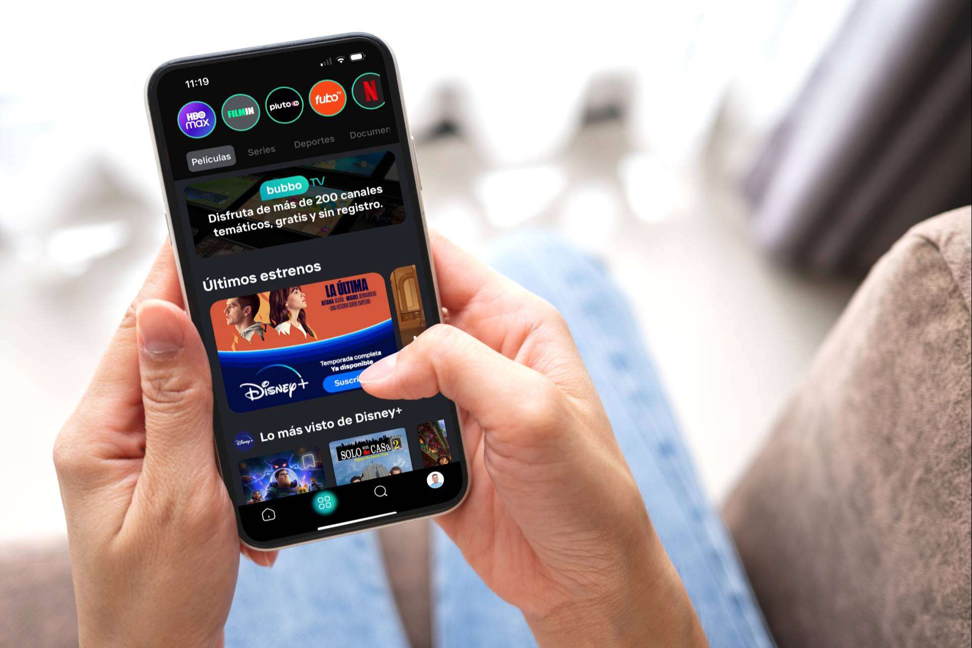 La nueva red social para elegir qué ver en las plataformas de streaming favoritas, Bubbo