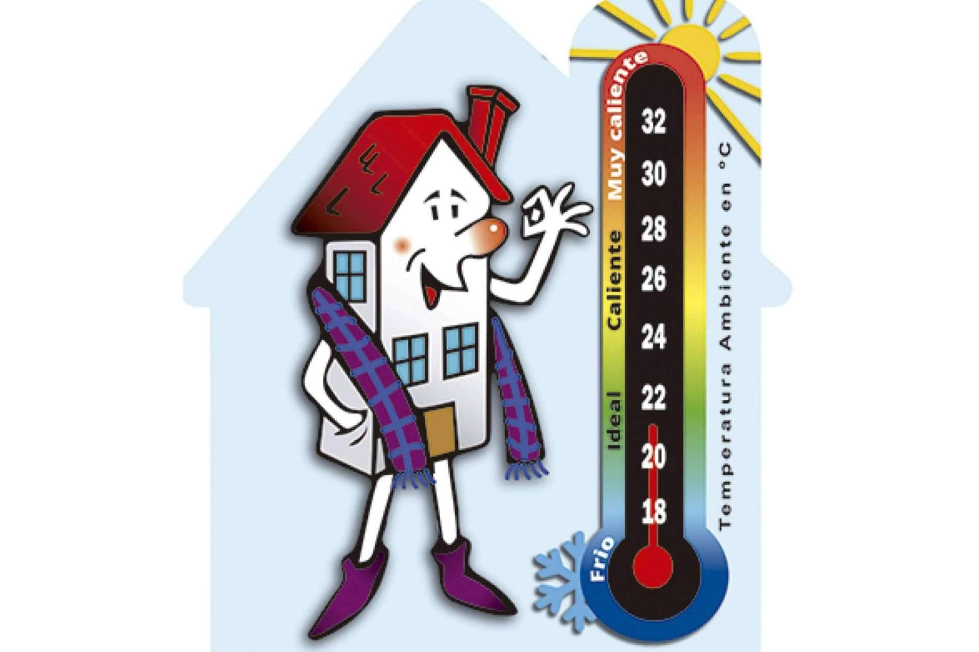 Los termómetros de temperatura ambiente ayudan a ahorrar energía