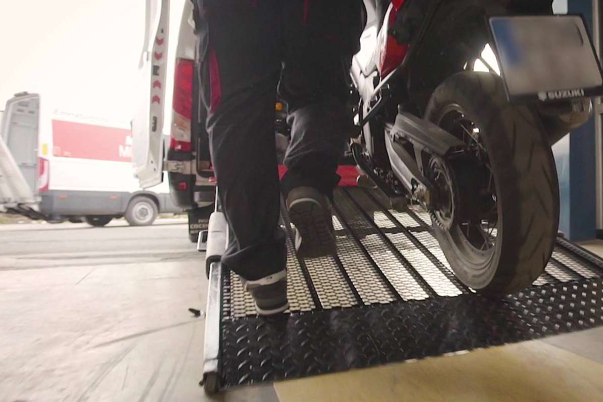 ¿Cómo transportar motos en invierno?, con RapidMotos