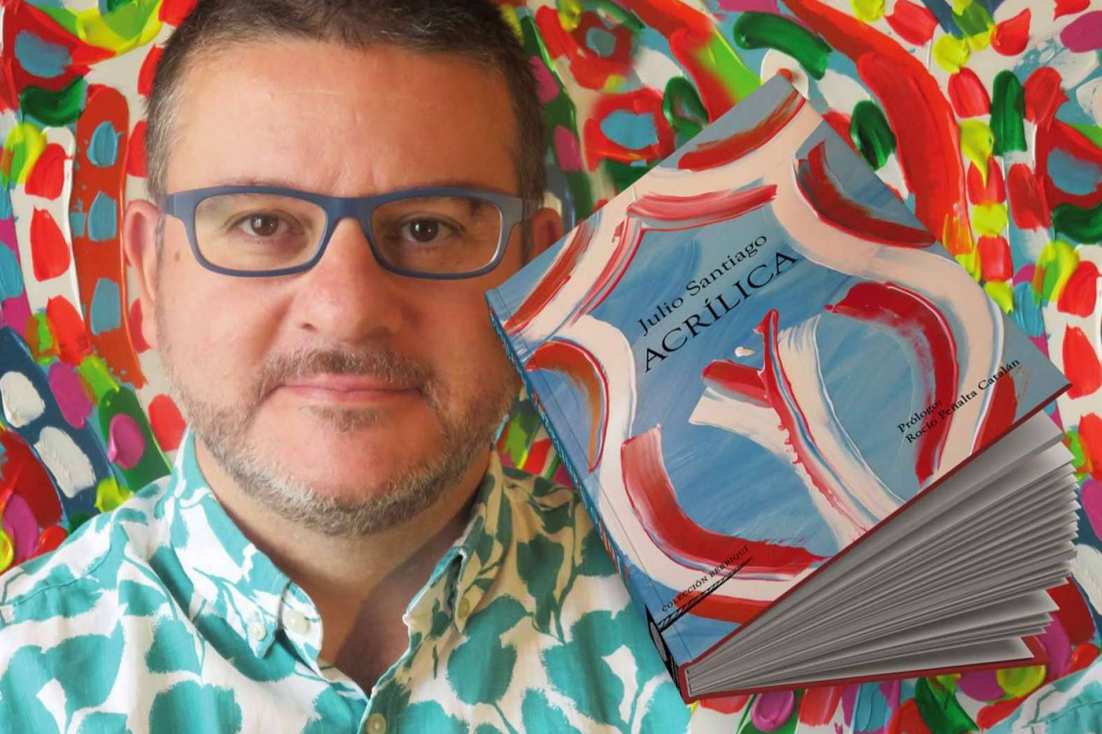 'Acrílica', lo último del artista miajadeño Julio Santiago