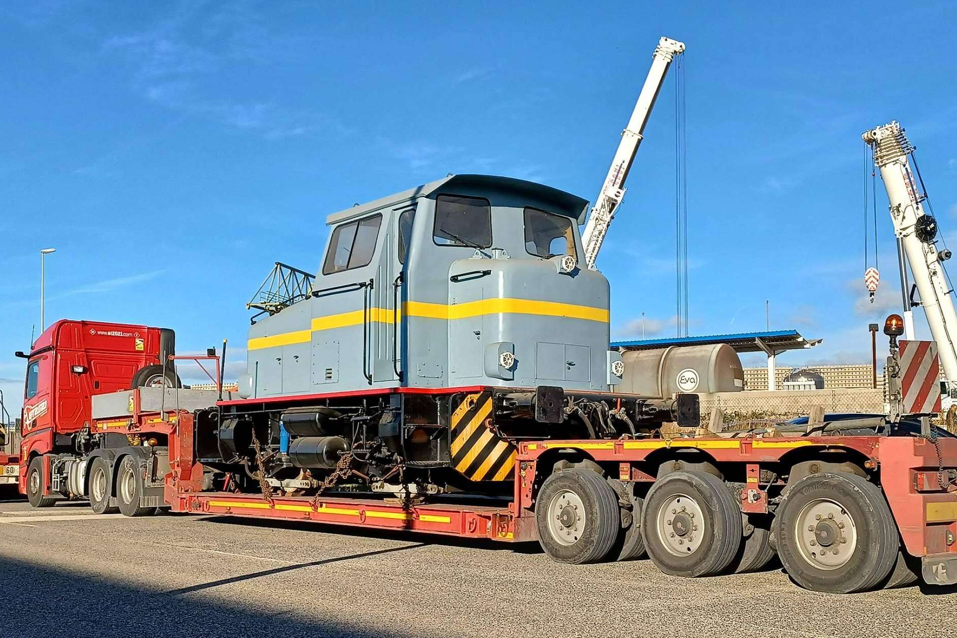 Una histórica locomotora construida por Babcock & Wilcox preservada por la Fundación del Patrimonio Ferroviario