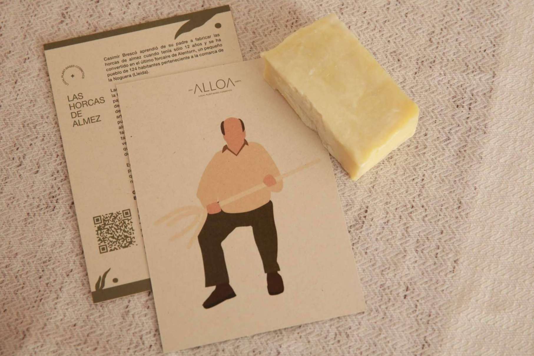 Una marca de cosmética natural que lucha contra el despoblamiento rural, Alloa