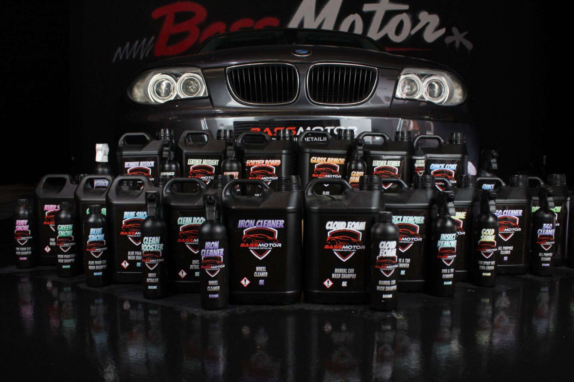 Los productos que necesita el coche