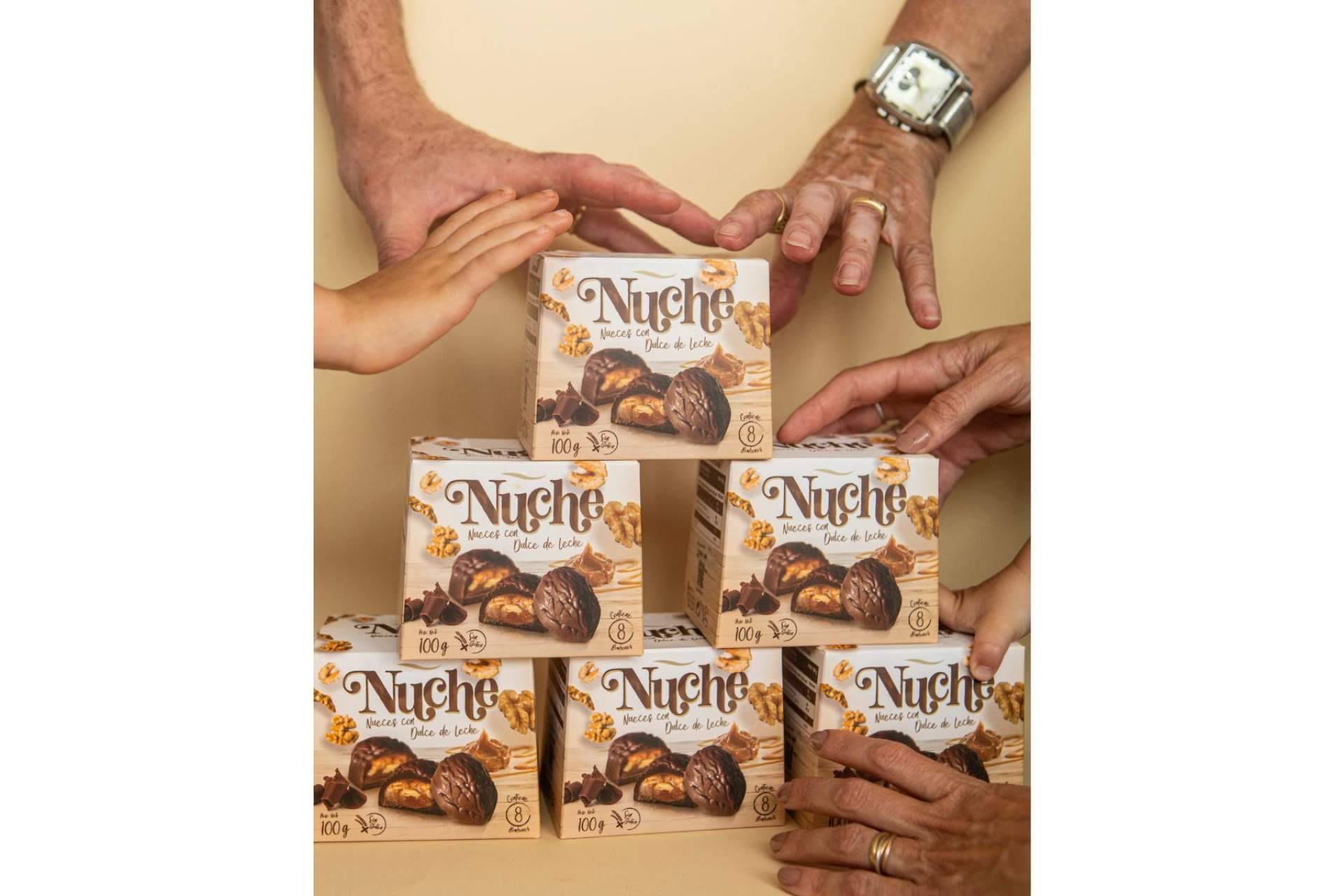 La nueva marca de bombones de chocolate con forma de nuez cada vez más aclamada en Europa, Nuche