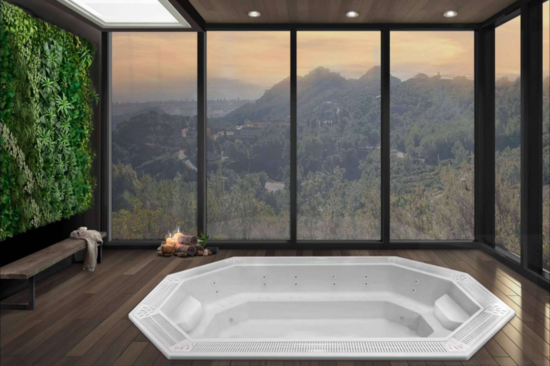 Hidromasajes Eca, la empresa que ofrece lo necesario para confeccionar un spa exterior o interior