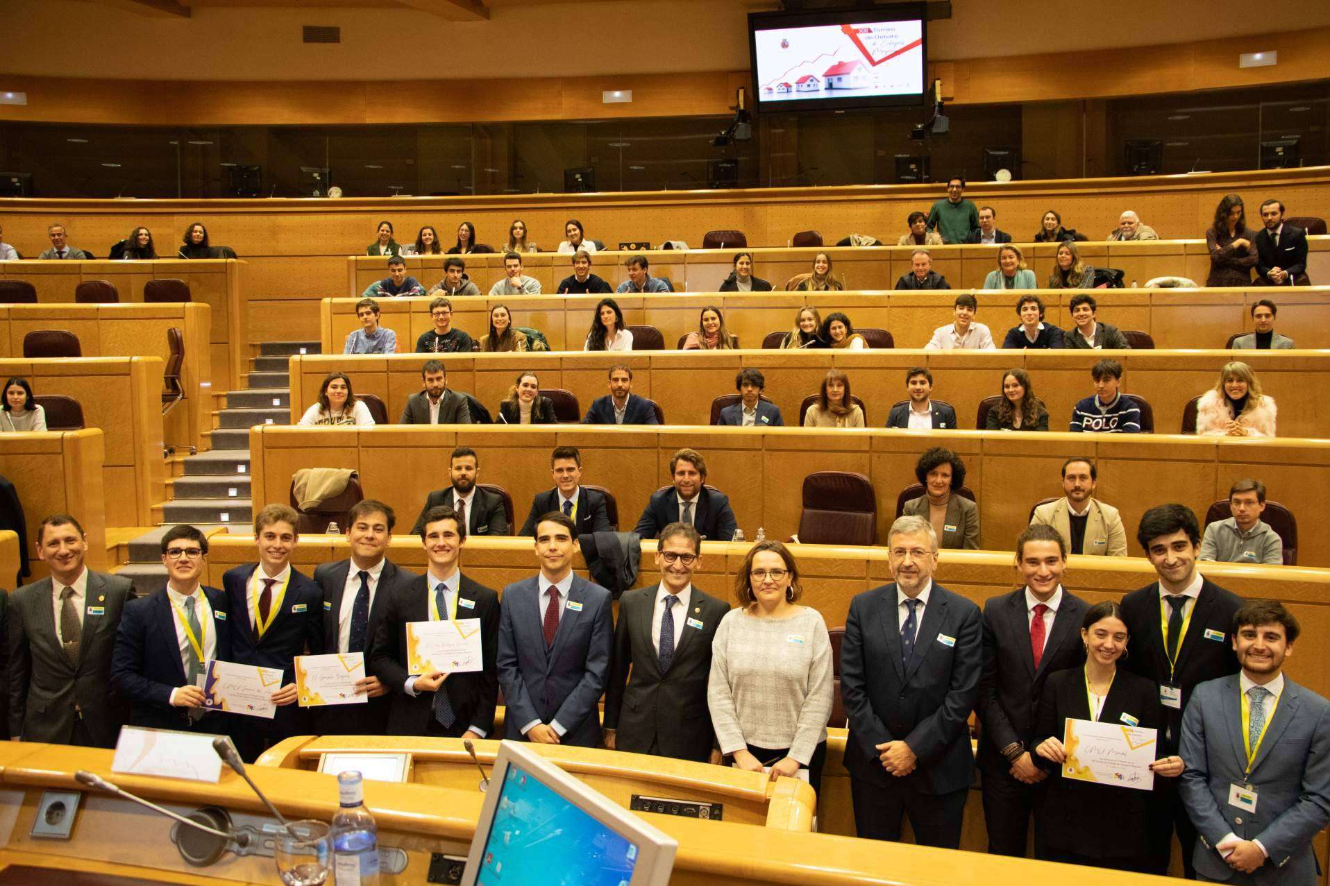 Torneo de Debate Universitario, con la Asociación de Colegios Mayores de Madrid