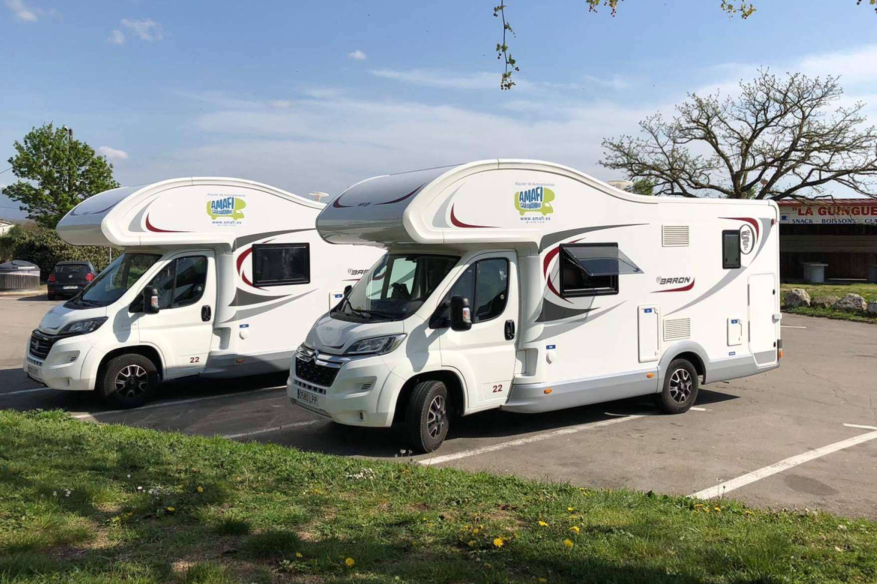 Alquiler de autocaravanas, con Amafi Caravaning