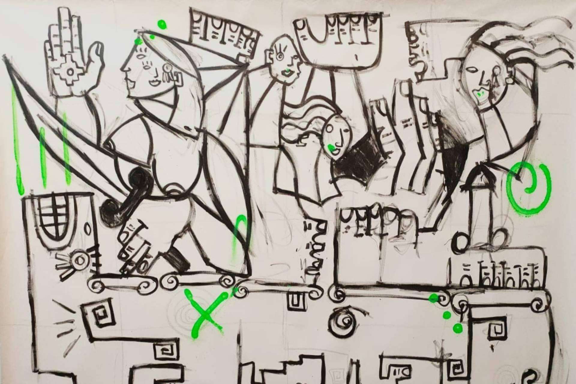 Exposición individual de Guto Ajayu en el Museo Nacional de Arte con la que empieza el año
