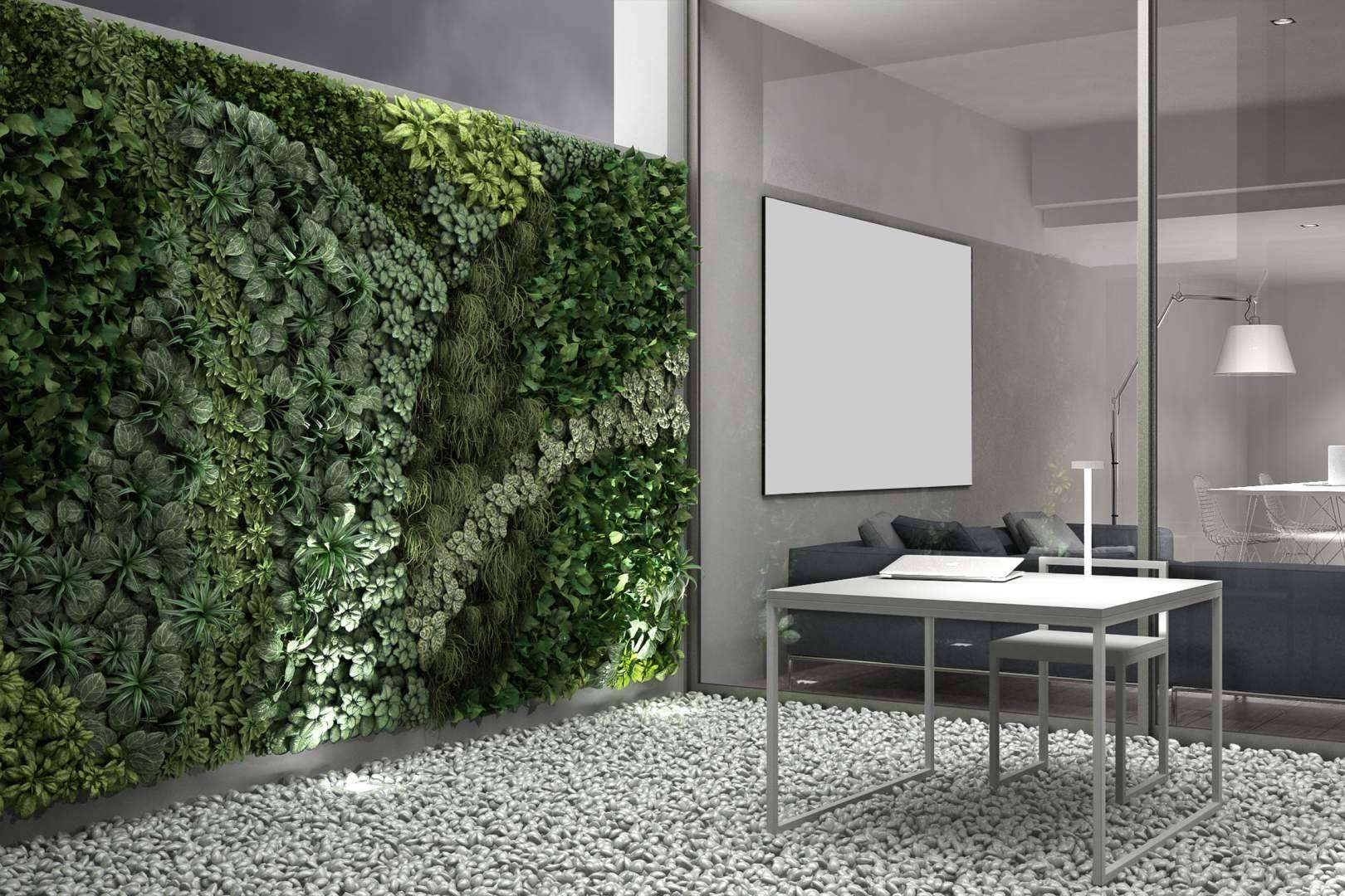 Jardín vertical artificial para exterior con JardinVertical.es para reinventar los espacios al aire libre