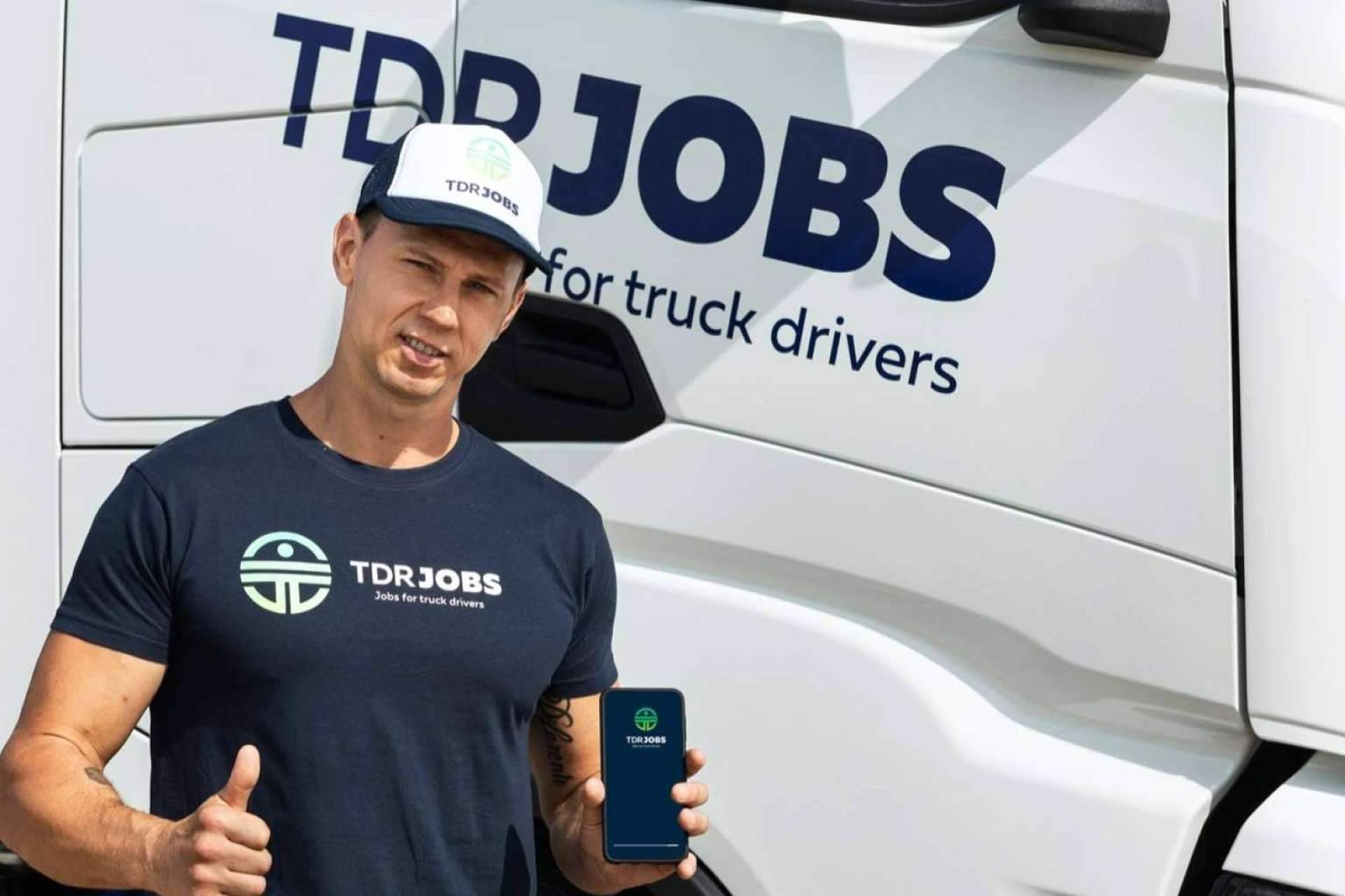 TDRJOBS, el portal de empleo especializado que permite encontrar conductores de camión ante la escasez de profesionales de este sector