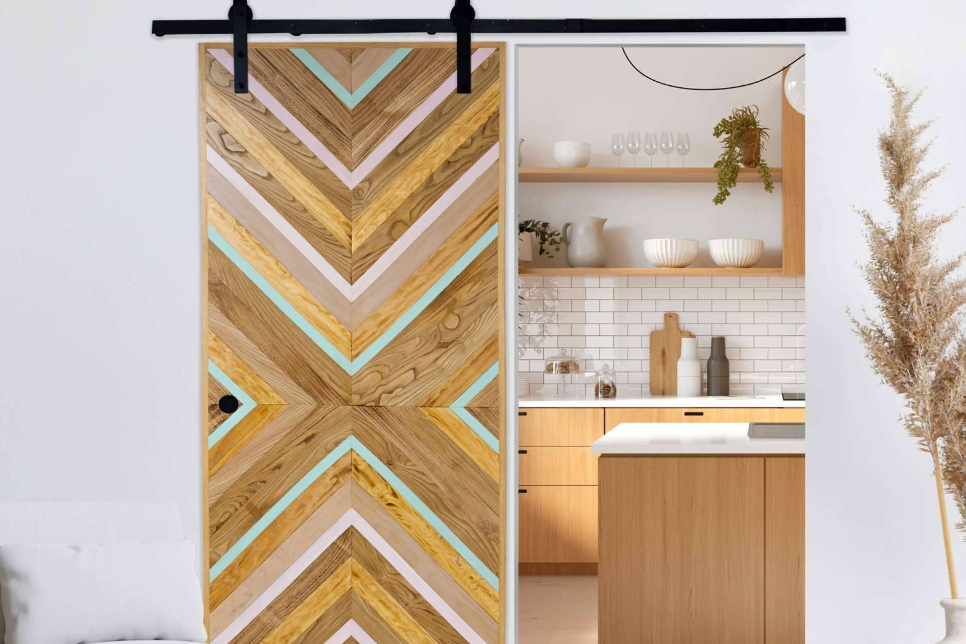 Nuevas tendencias en decoración con madera natural, cabeceros de cama originales y únicos