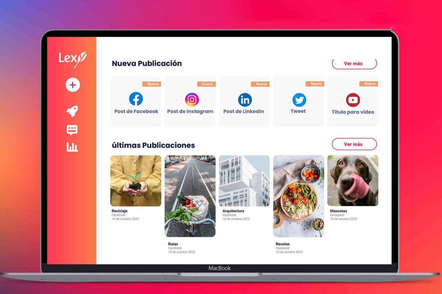 Diseñar contenido hasta 10 veces más rápido, con la inteligencia artificial de Lexy