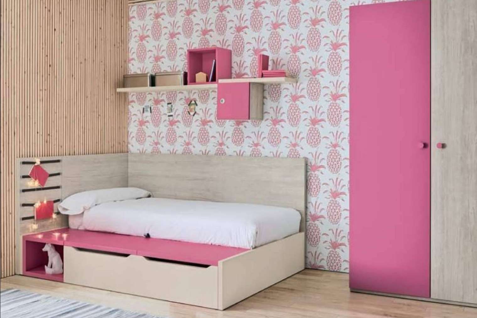 Verde Limón Muebles dispone de una amplia variedad de diseños para un dormitorio infantil