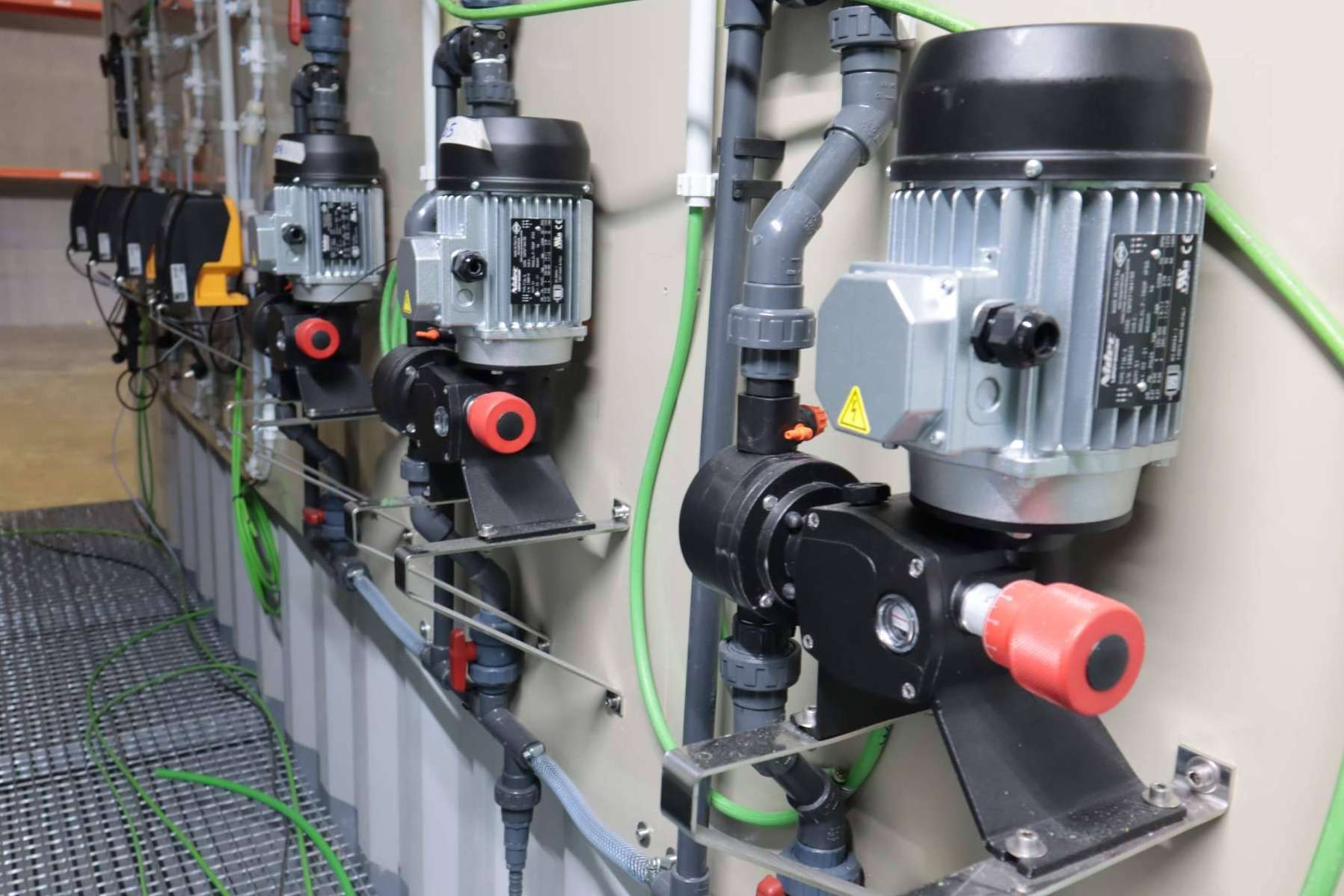 Los trabajos de tratamiento de aguas, facilitados por los servicios y equipos de ITC Dosing Pumps