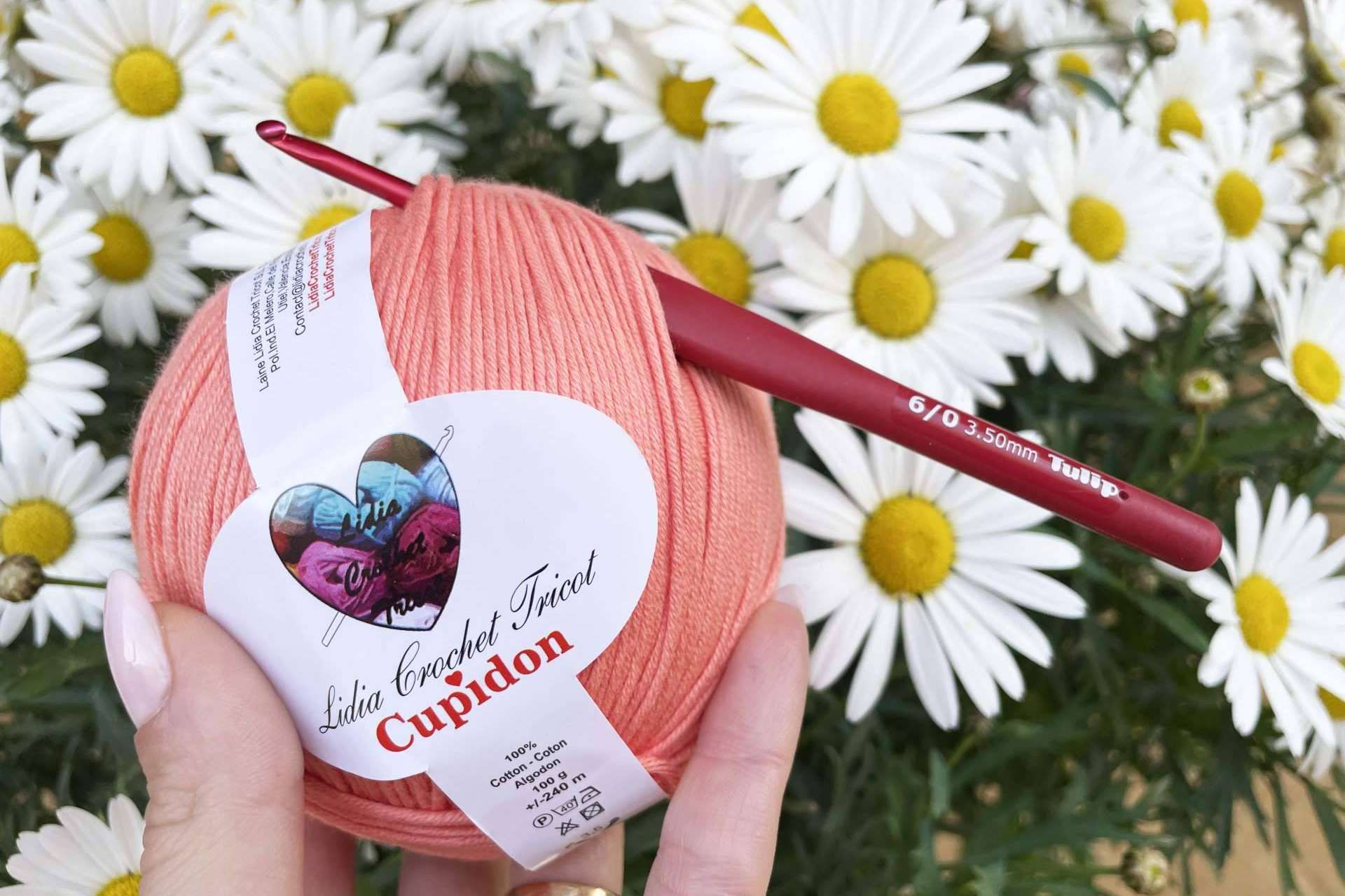 Diseñar un amigurumi al crochet con los hilos de algodón de Lidia Crochet Tricot