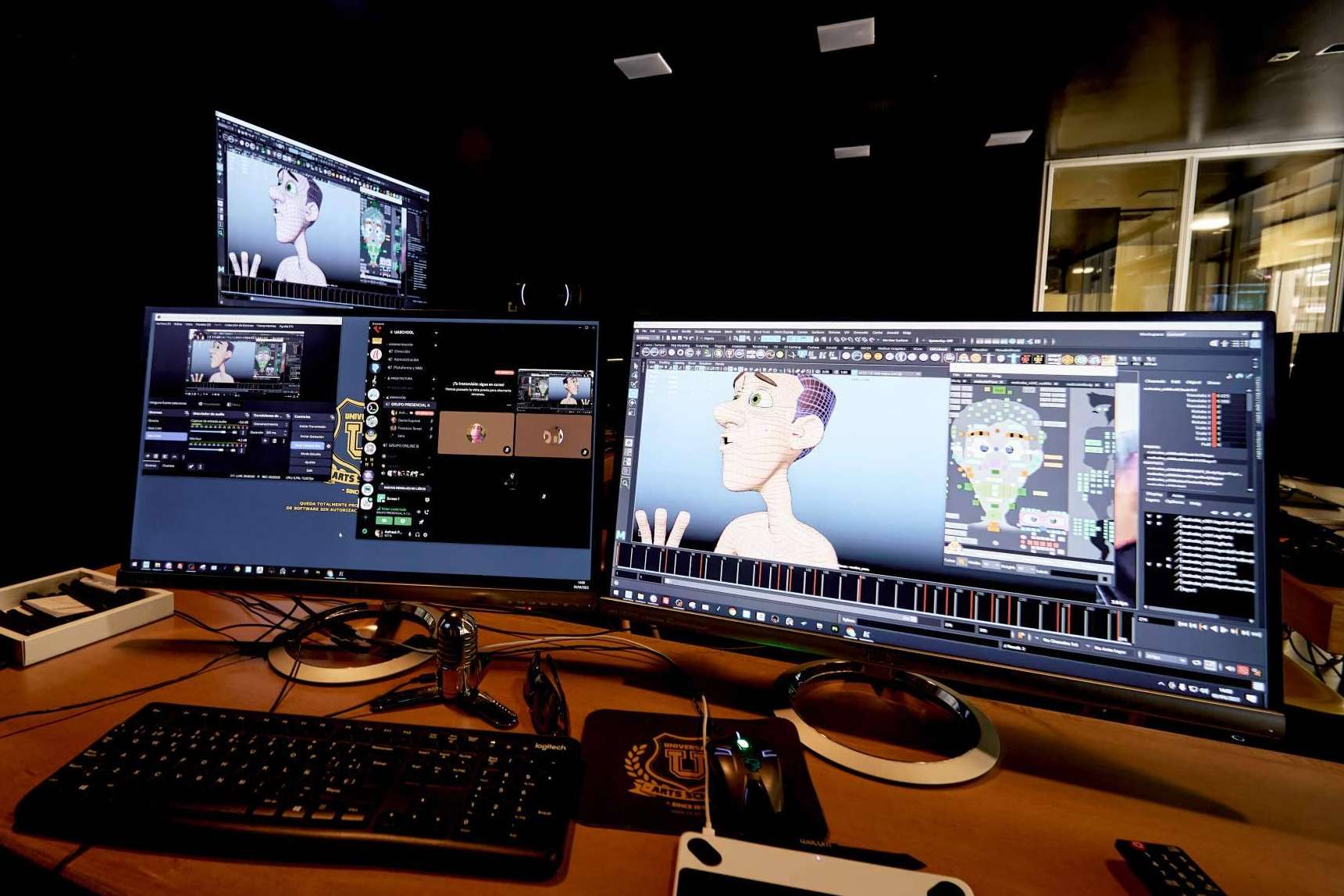 Una de las principales escuelas a nivel nacional e internacional donde estudiar animación, Universal Arts School