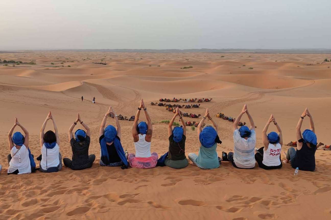 La oportunidad de meditar en el desierto de Merzouga, de la mano de eeMindful