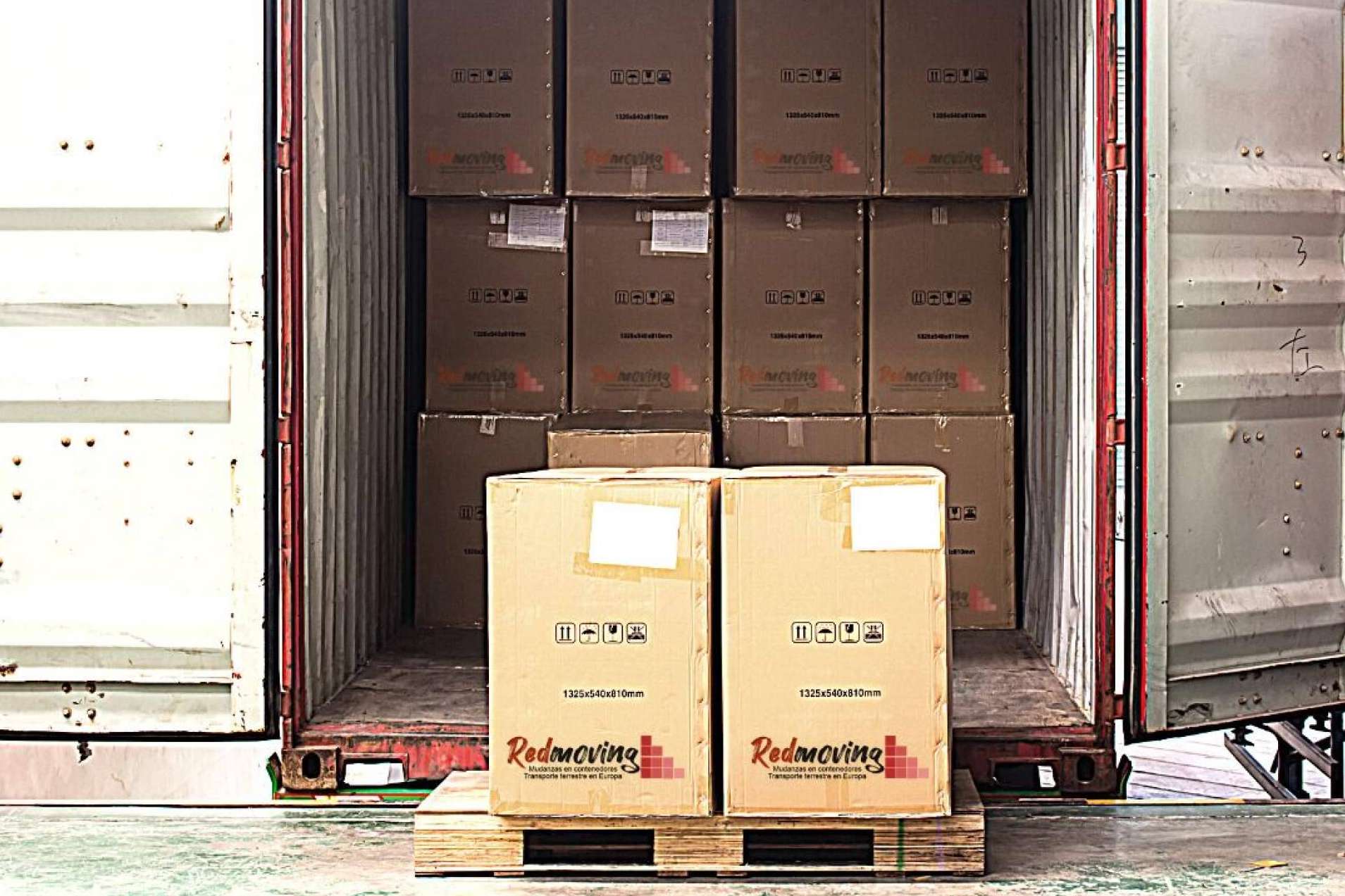 El servicio de mudanzas internacionales en Madrid de Redmoving