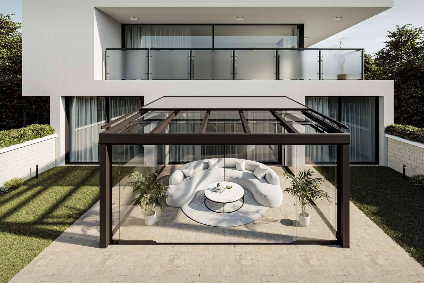 ¿Cuáles son los beneficios de usar la pérgola bioclimática y el techo móvil panorámico de C3 Systems S.L.?