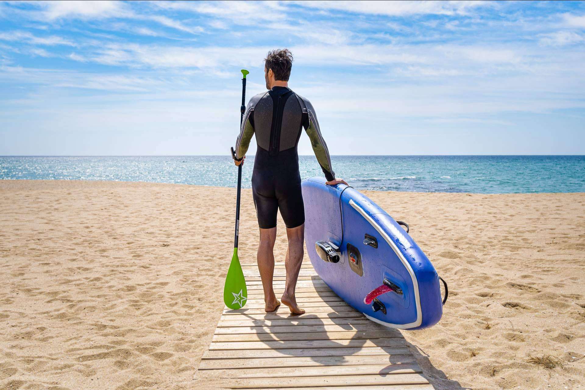 Propulsor acuático para paddle surf y kayak de eSea