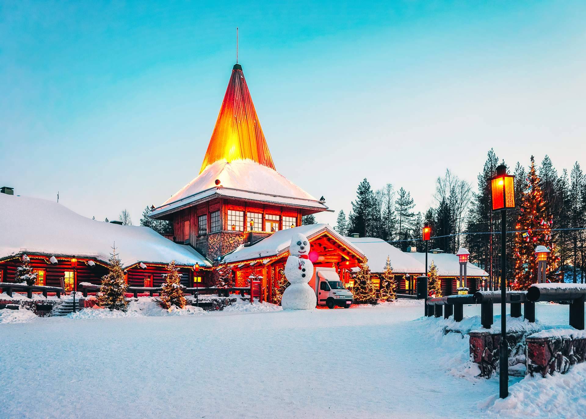 ¿Cómo encontrarse con Papá Noel en la Laponia finlandesa?