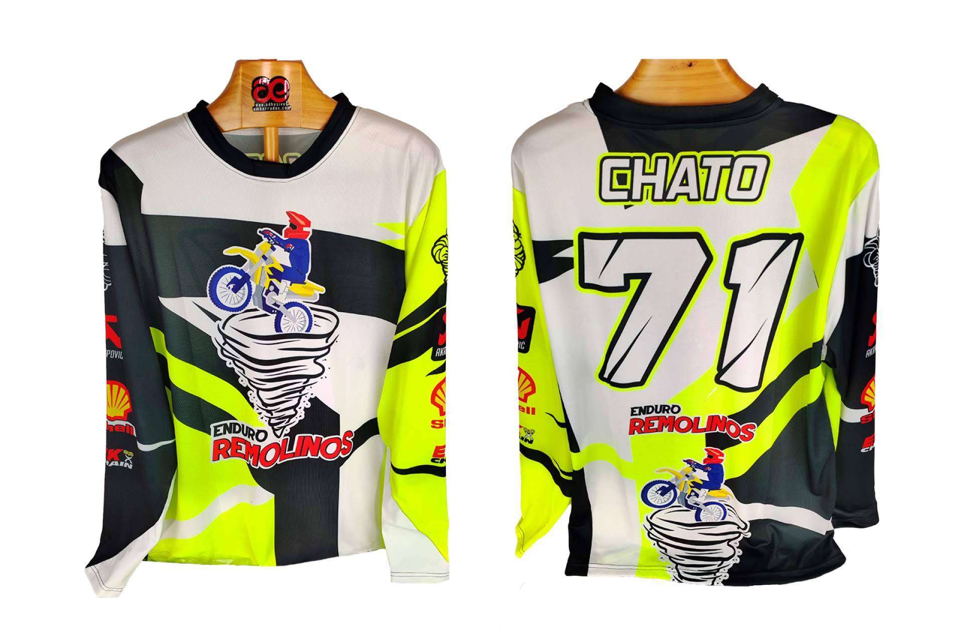 ¿Dónde encontrar camisetas personalizadas de motocross? ADHESIVOSEMBARRADOS
