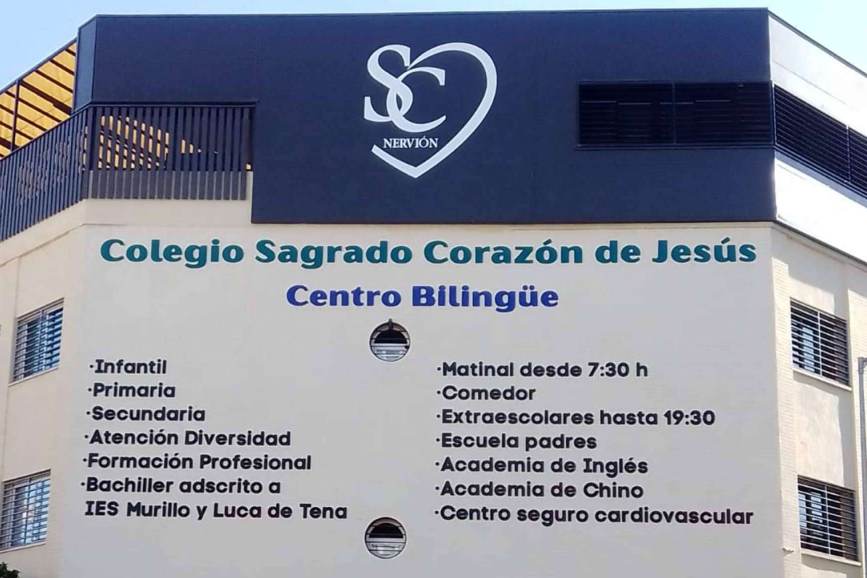 La apuesta por la educación bilingüe y de calidad del Colegio Sagrado Corazón de Nervión de Sevilla