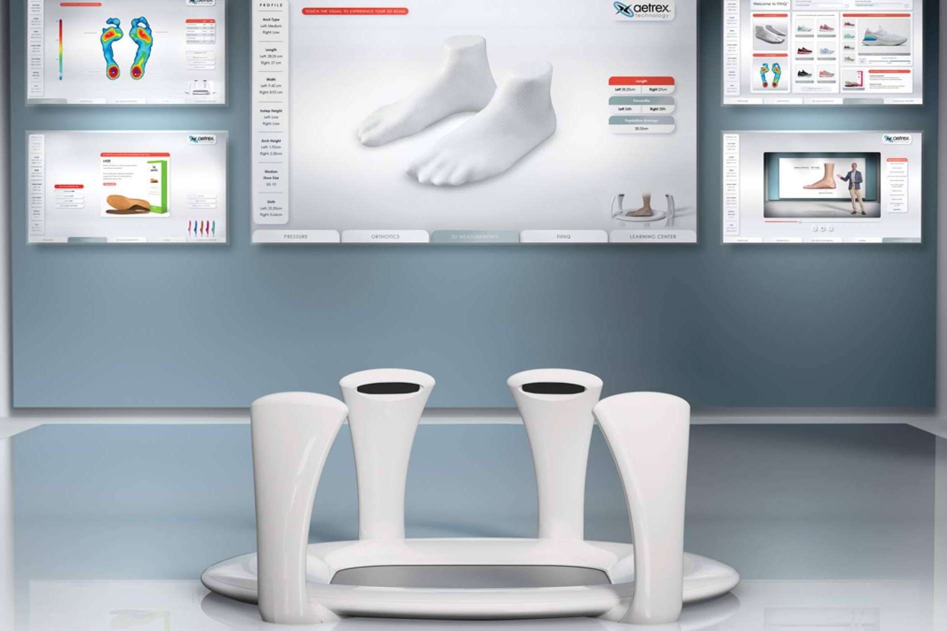El Corte Inglés presenta el revolucionario escáner Aetrex Albert2 Pro 3D para una experiencia única en la selección y personalización de calzado deportivo