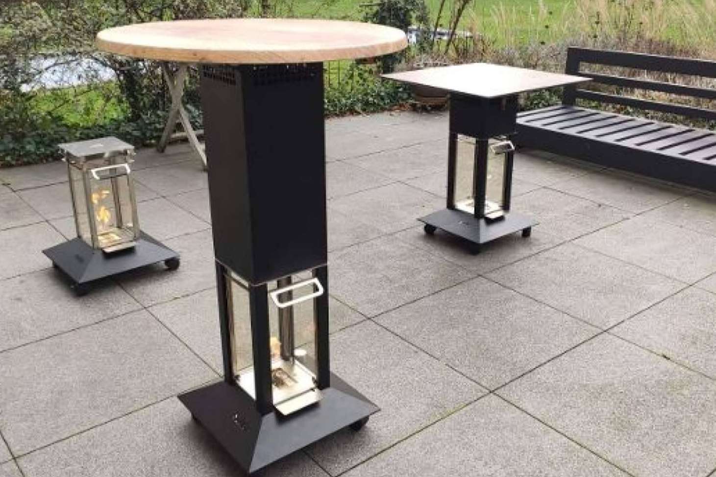 ¿Cuánto consume la estufa Calidor para exterior e interior?