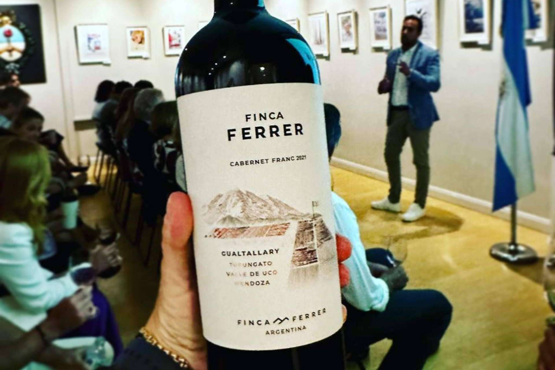 El Consulado Argentino de Barcelona acoge la presentación de lo último de Ferrer Wines, el Cabernet Franc de Finca Ferrer