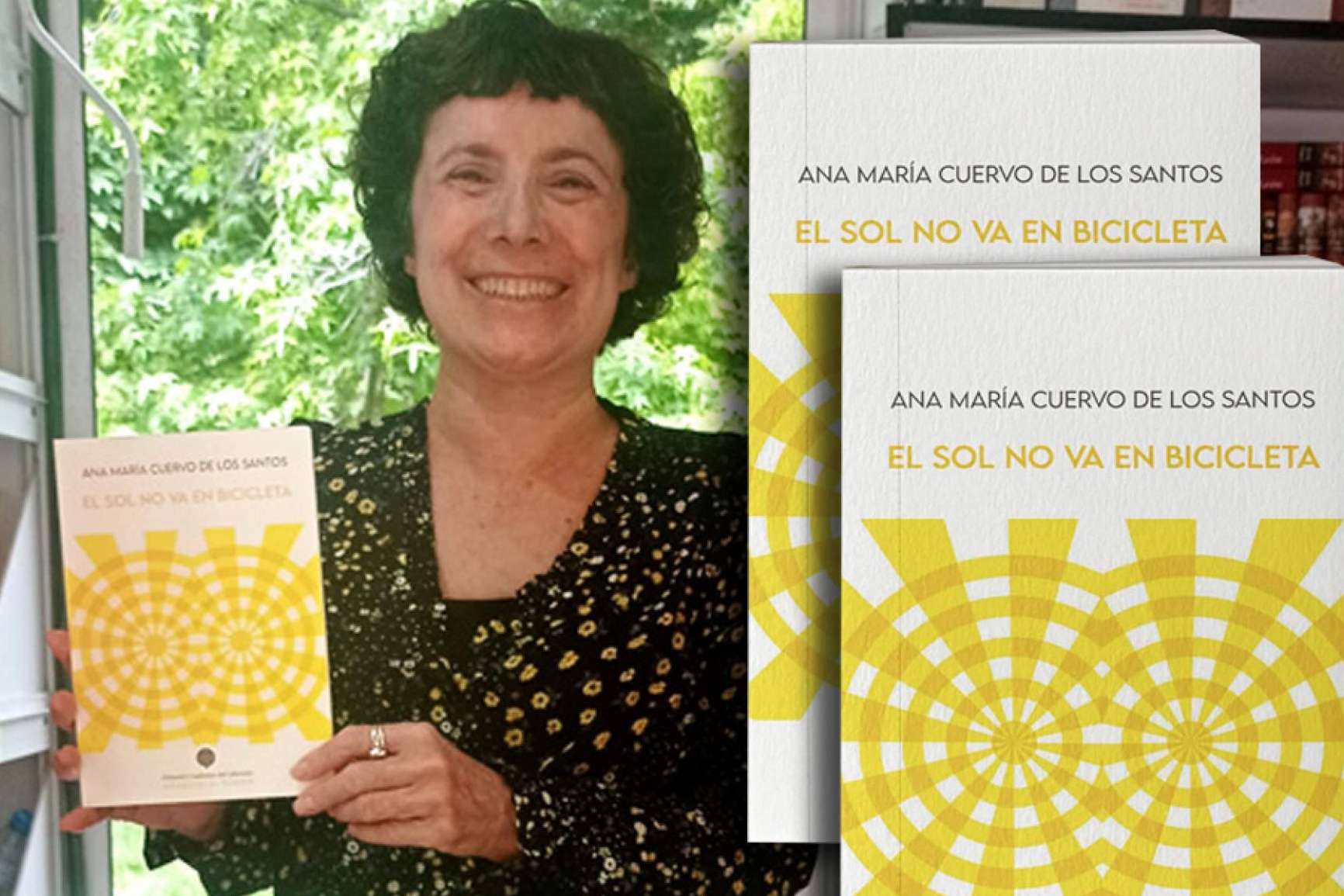 'El sol no va en bicicleta', el nuevo poemario de Ana María Cuervo de los Santos; el vuelo sigue siendo posible