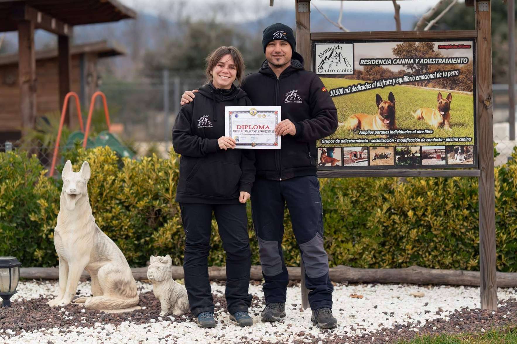 Curso de Adiestrador Canino Profesional, con la escuela de adiestramiento Monte Ida