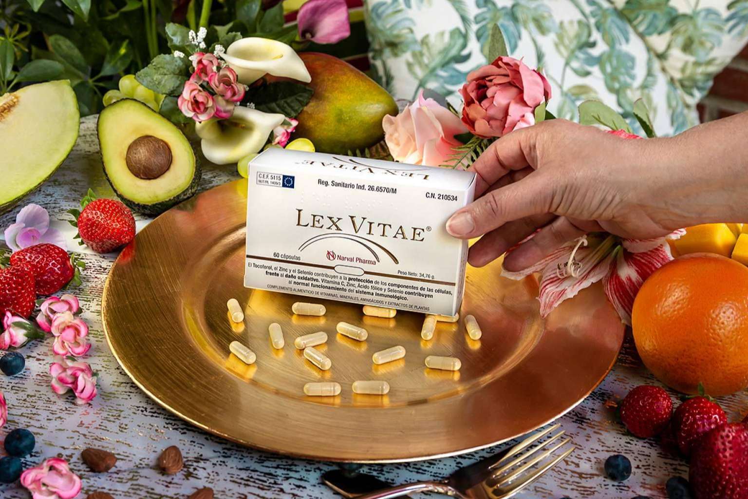 El antioxidante ideal para el interior del cuerpo es Lex Vitae