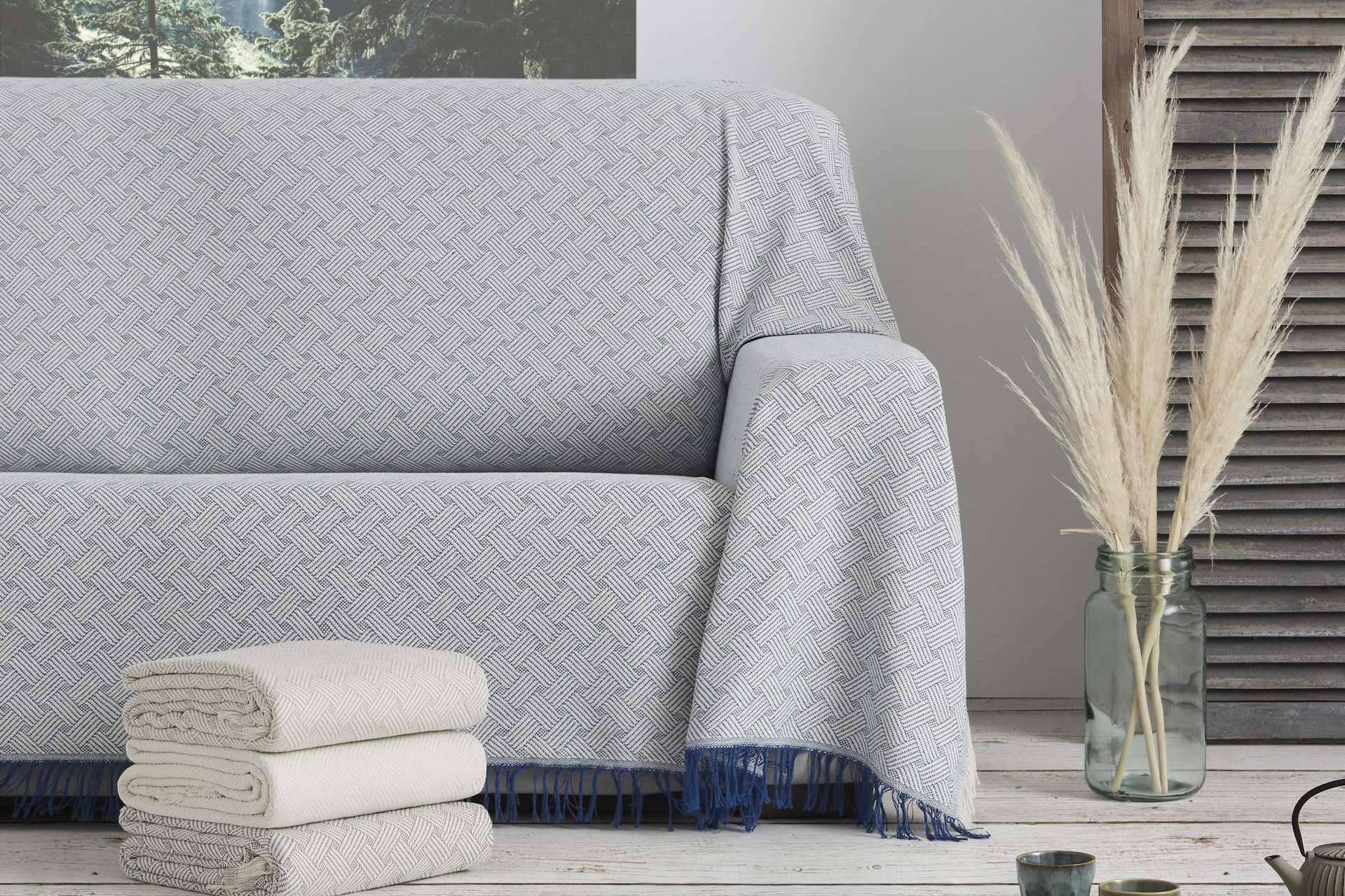 La Novena Nube, plaids o mantas de sofá de calidad y elegantes