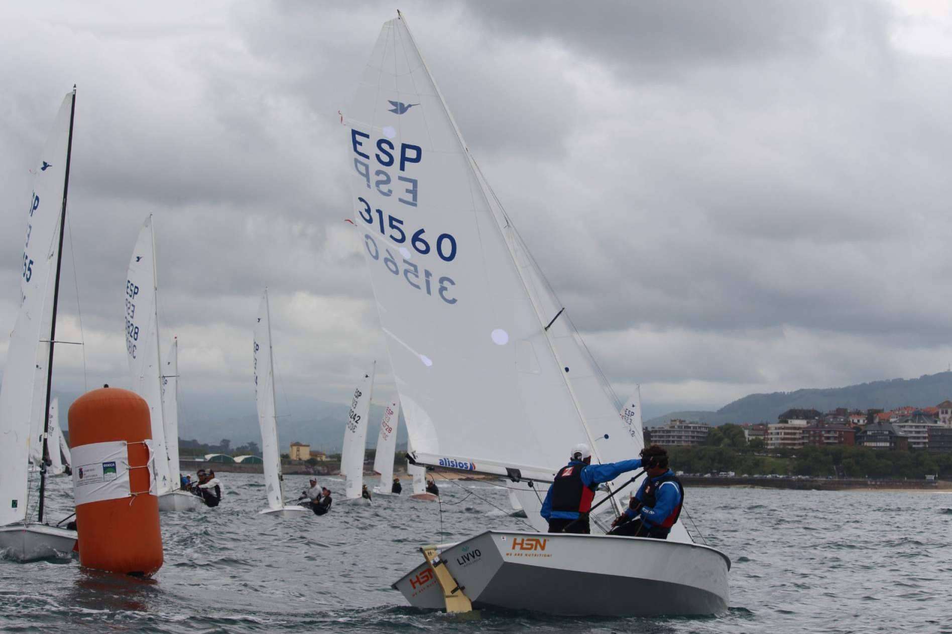 González-Sánchez, campeones de España de Snipe y los hermanos Del Castillo subcampeones