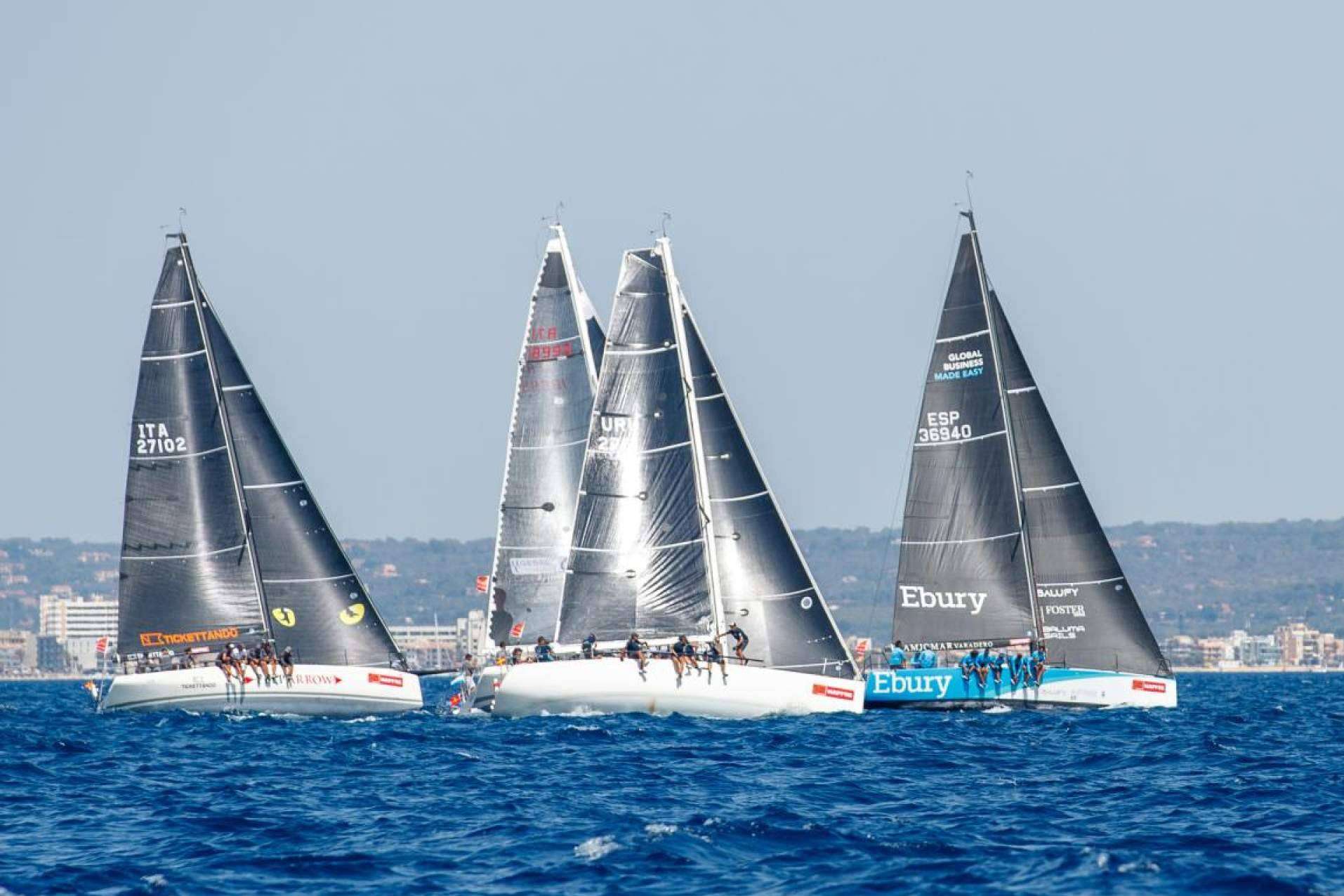 Ebury - Foster Swiss cierra la Copa del Rey Mapfre con una brillante cuarta plaza en ORC 2