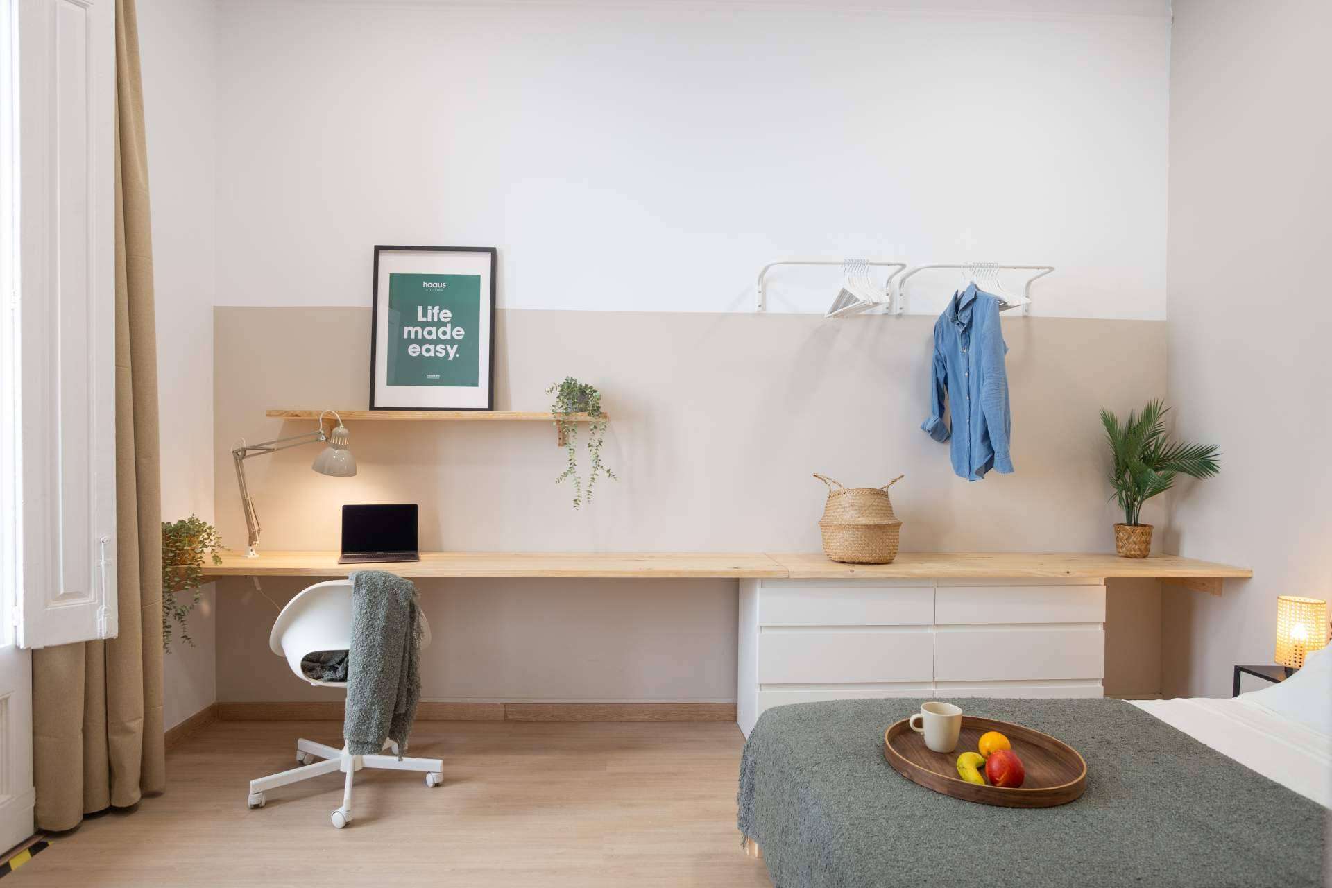 Habitaciones en alquiler para digital nomads, estudiantes y newcomers, con Haaus® Coliving